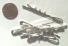 5 55mm Three Loop Nickel Plated Bobby Pins